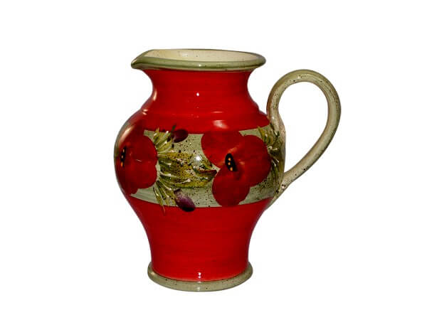pichet-amphore-floralie-terre-provence-vaisselle-poterie-saint-remy-de-provence